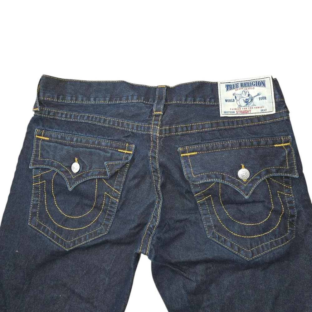 True Religion Dark Blue Bootcut Jeans